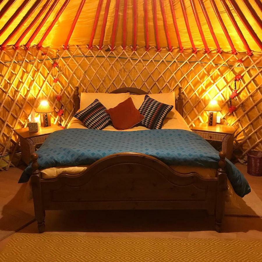 Mcclure Yurt At Carrigeen Glamping Kilkenny Exterior foto